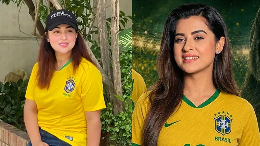 ব্রাজিলে ‘এক’ হলেন অপু-বুবলী!