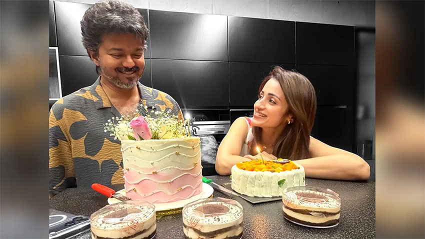 ভাঙনের গুঞ্জন উড়ে গেল বিজয়-তৃষার বিশেষ ছবির ঝড়ে!